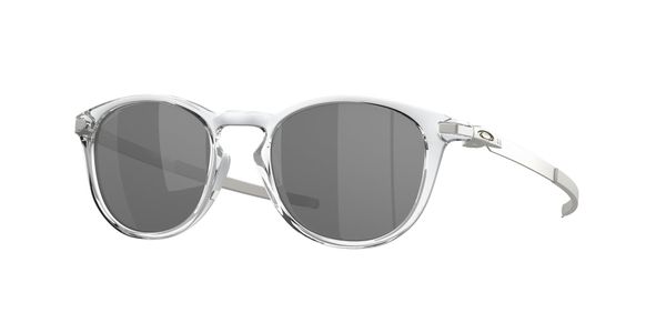 Oakley Mężczyzna Oakley OO9439 PITCHMAN R 943902 Okulary przeciwsłoneczne O_matter Przezroczysty Szary Okrągły Normalna Prizm