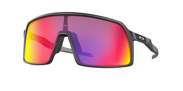 Oakley Unisex Oakley OO9406 SUTRO 940608 Okulary przeciwsłoneczne Wstrzyknięte Czarny Fioletowy Maska Normalna Prizm