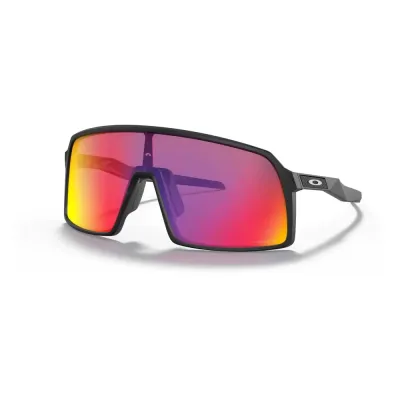 Oakley Unisex Oakley OO9406 SUTRO 940608 Okulary przeciwsłoneczne Wstrzyknięte Czarny Fioletowy Maska Normalna Prizm - Thumbnail 2