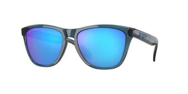 Oakley Unisex Oakley OO9013 FROGSKINS 9013F6 Okulary przeciwsłoneczne O_matter Czarny Niebieski Kwadratowy Spolaryzowane Prizm