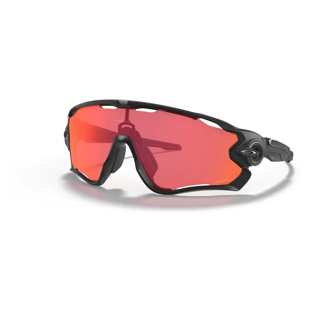 Oakley Jawbreaker Sunglasses Matte Black/Prizm Trail Torch - Image 1