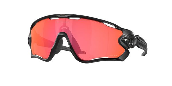 Oakley Jawbreaker Sunglasses Matte Black/Prizm Trail Torch - Thumbnail 2