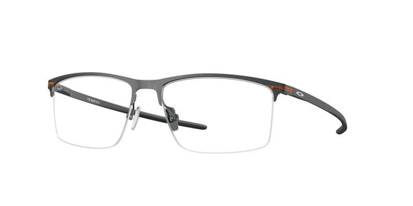 Oakley OX5140 TIE BAR 0.5 514003 Man Optical frames Titanium Grey Squared Normal