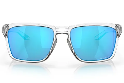 Oakley Sylas Sunglasses Polished Clear/Prizm Sapphire