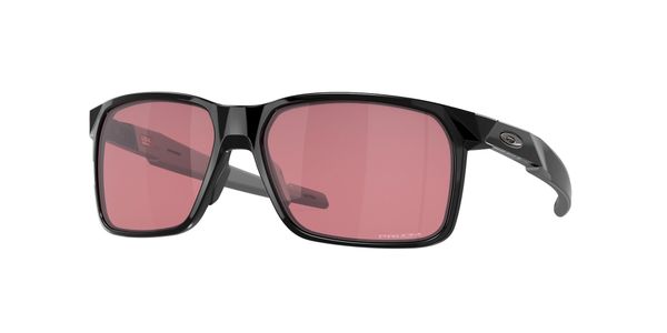 Oakley Portal X Sunglasses Polished Black/Prizm Deep Water Polarized - Thumbnail 2