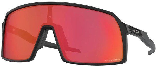 Oakley Sutro Sunglasses Matte Black/Prizm Trail Torch - Image 1