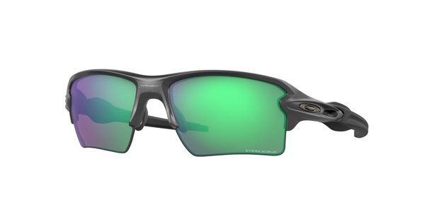 Oakley Unisex Oakley OO9188 FLAK 2.0 XL 9188F3 Okulary przeciwsłoneczne O_matter Szary Zielony Kwadratowy Normalna Prizm