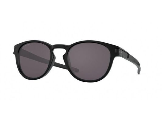 Oakley Latch Sunglasses Matt Black/Prizm Grey - Thumbnail 2
