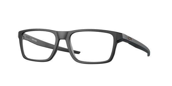 Oakley Mężczyzna Oakley OX8164 PORT BOW 816401 Oprawki optyczne O_matter Czarny Kwadratowy Normalna