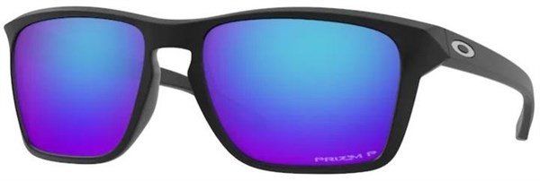 Oakley Man Oakley OO9448 SYLAS 944812 Sunglasses O_matter Black Blue Squared Polarized Prizm