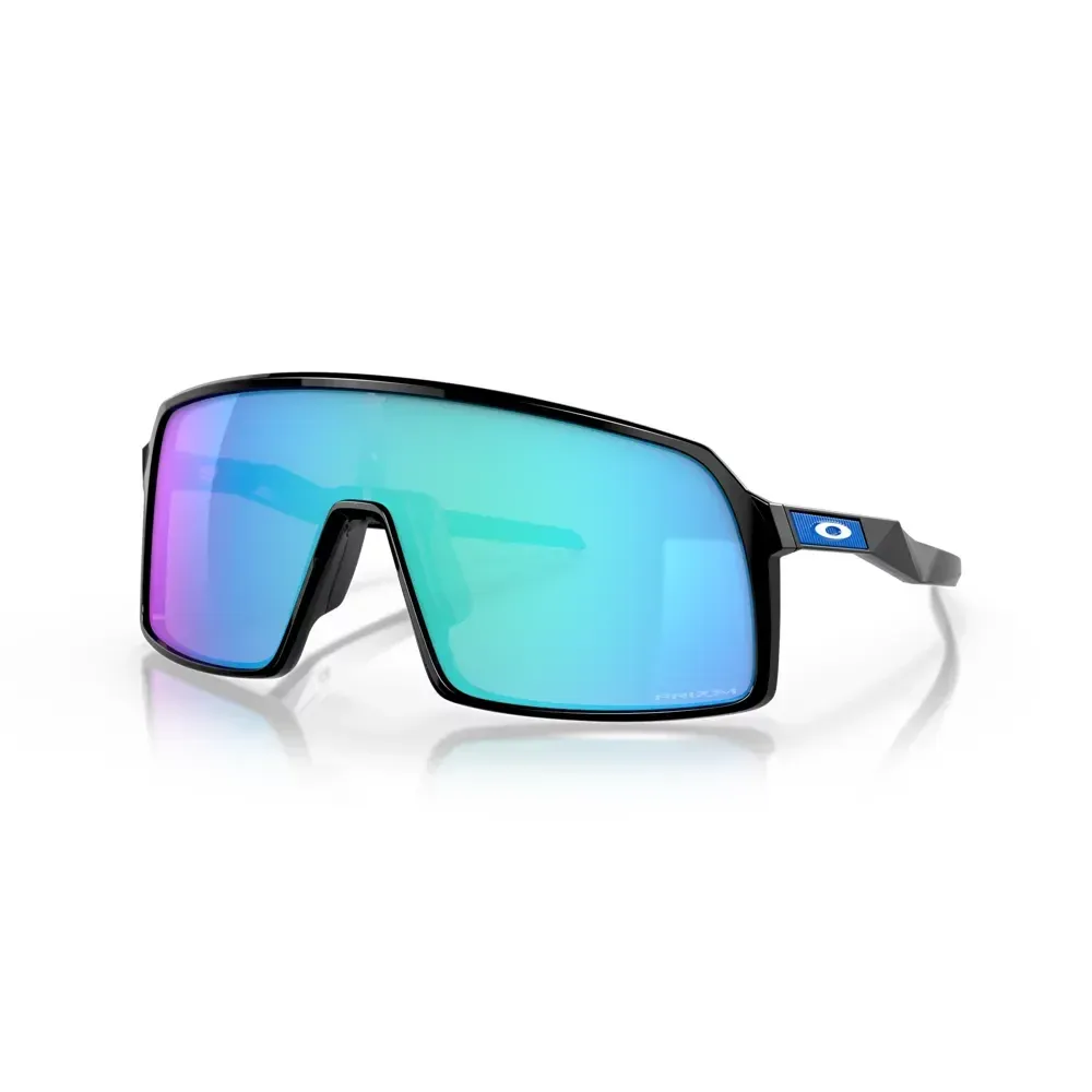 Oakley Sutro Sunglasses Polished Black/Prizm Sapphire - Image 1