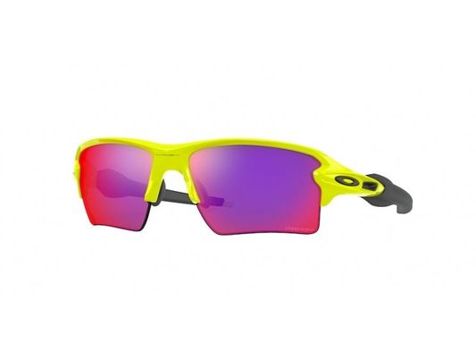 Oakley Flak 2.0 XL Sunglasses Tennis Ball Yellow/Prizm Road - Thumbnail 2
