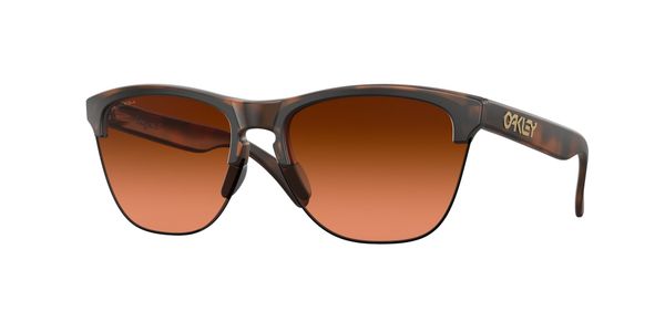 Oakley Mężczyzna Oakley OO9374 FROGSKINS LITE 937450 Okulary przeciwsłoneczne O_matter Brązowy Brązowy Okrągły Normalna Zacieniony