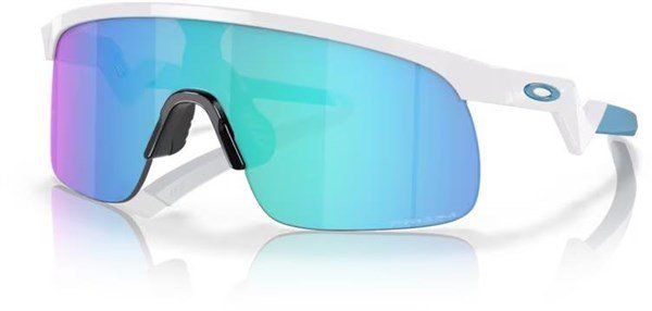 Oakley Dziecko Oakley OJ9010 RESISTOR 901007 Okulary przeciwsłoneczne O_matter Biały Prizm Szafir Maska Normalna Prizm