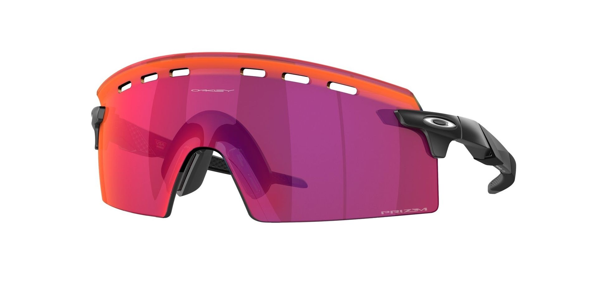 Oakley Mężczyzna Oakley OO9235 ENCODER STRIKE VENTED 923502 Okulary przeciwsłoneczne O_matter Czarny Fioletowy Maska Normalna Prizm - Image 1