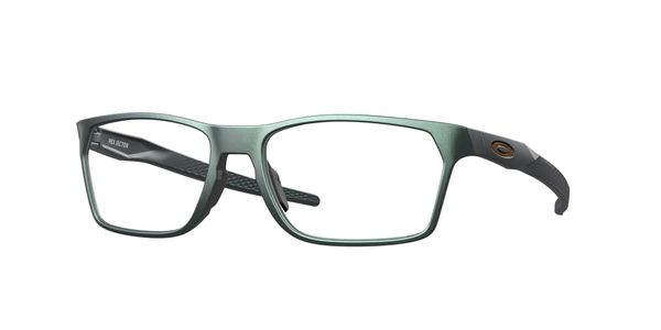 Oakley OX8032 HEX JECTOR 803207 Man Optical frames O_matter Silver Squared Normal - Thumbnail 2