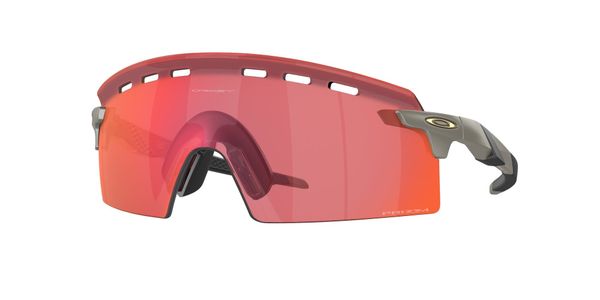 Oakley Encoder Strike Vented Sunglasses Matte Onyx/Prizm Trail Torch - Thumbnail 2