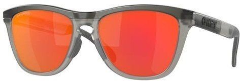 Oakley Mężczyzna Oakley OO9284 FROGSKINS RANGE 928401 Okulary przeciwsłoneczne O_matter Szary Czerwony Okrągły Normalna Prizm