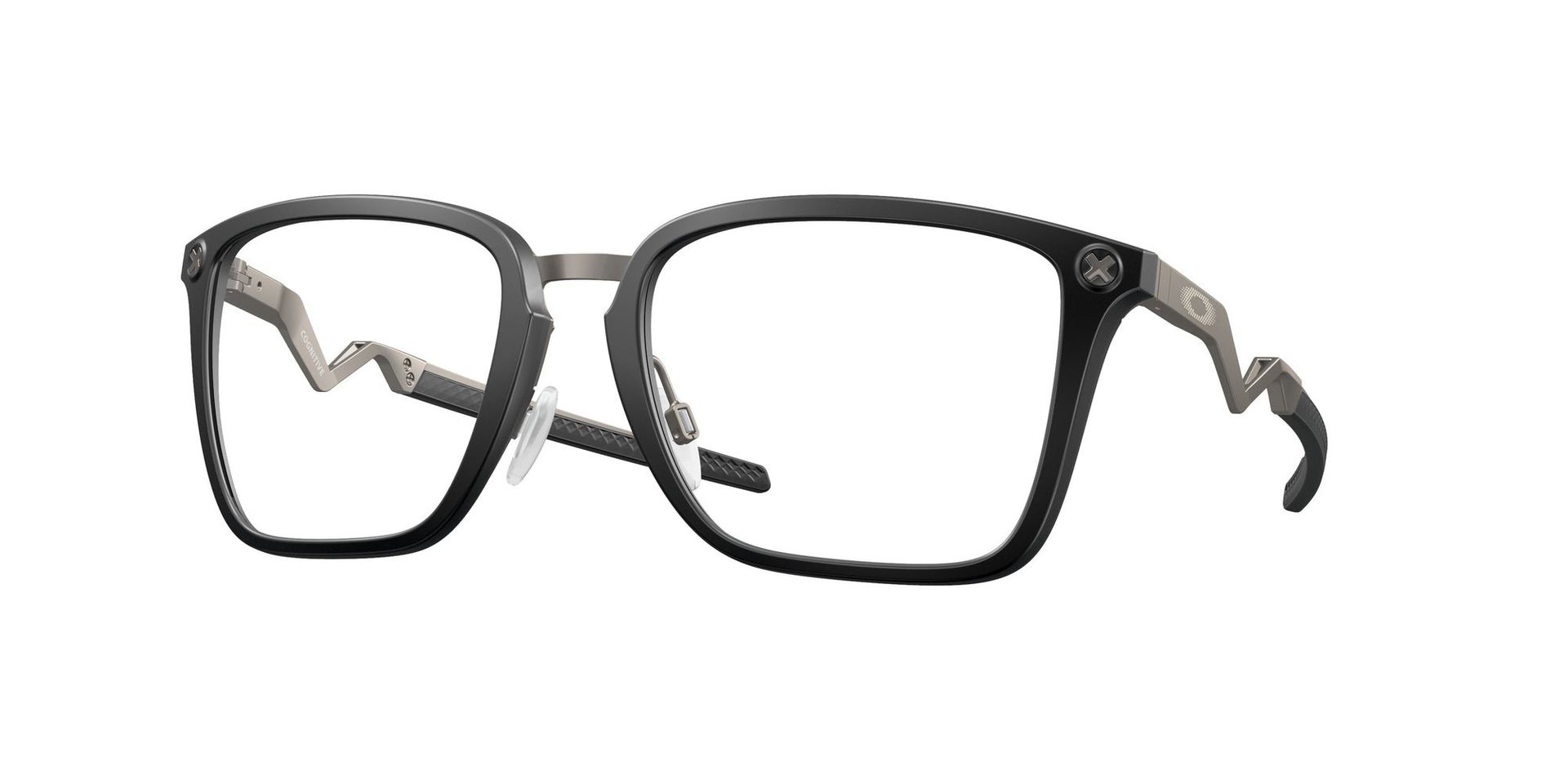 Oakley OX8162 COGNITIVE 816201 Man Optical frames Titanium Black Squared Normal - Image 1
