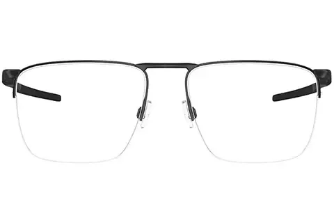 Oakley Mężczyzna Oakley OX3026 VOON 302601 Oprawki optyczne Metal Czarny Kwadratowy Normalna - Thumbnail 2