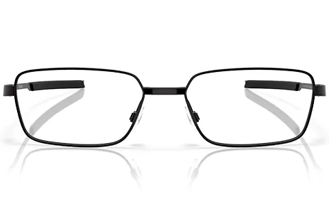 Oakley Mężczyzna Oakley OX3036 FOIL RQ 303601 Oprawki optyczne Metal Czarny Kwadratowy Normalna - Thumbnail 2