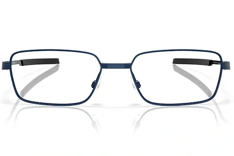 Oakley Mężczyzna Oakley OX3036 FOIL RQ 303603 Oprawki optyczne Metal Niebieski Kwadratowy Normalna - Thumbnail 2