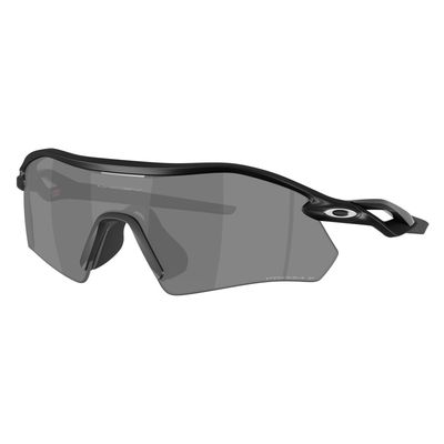 Oakley Unisex Oakley OO9495D RADAR PLATE 949501 Okulary przeciwsłoneczne O_matter Czarny Szary Kwadratowy Spolaryzowane