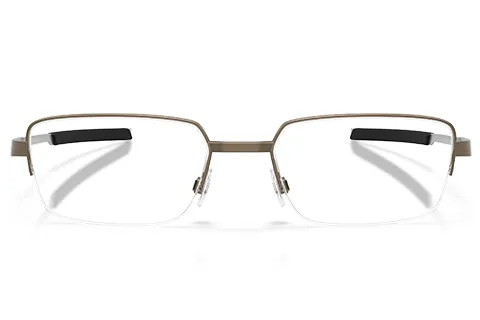 Oakley Unisex Oakley OX3100 FOIL RQ 0.5 310002 Optical frames Metal Grey Squared Normal - Thumbnail 2