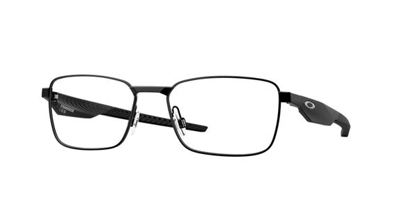 Oakley Unisex Oakley OX3140 STEAKHOUSE 314001 Oprawki optyczne Metal Czarny Przezroczysty Kwadratowy Normalna