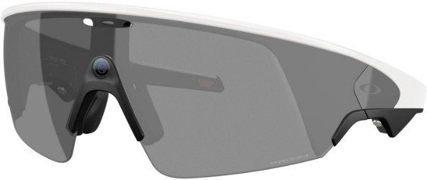 OAKLEY Meta Vanguard Glasses - White with Prizm Black Lenses