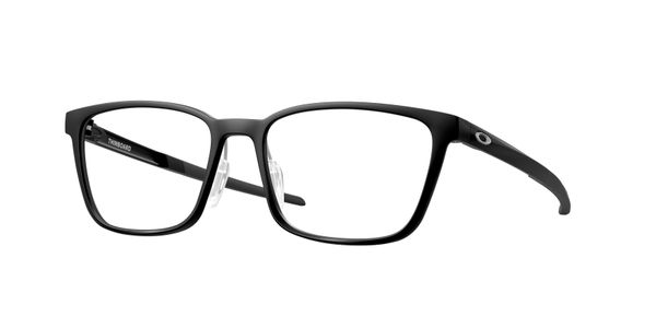 Oakley Unisex Oakley OX8205 THINBOARD 820501 Oprawki optyczne O_Materia Czarny Przezroczysty Kwadratowy Normalna