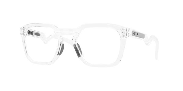 Oakley Unisex Oakley OX8208 HSTN SQ RX 820802 Oprawki optyczne O_Materia Przezroczysty Przezroczysty Kwadratowy Normalna