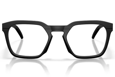 Oakley Unisex Oakley OX8208 HSTN SQ RX 820801 Oprawki optyczne O_Materia Czarny Przezroczysty Kwadratowy Normalna - Thumbnail 2