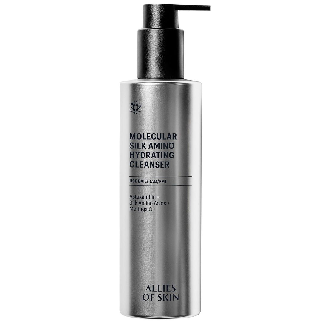 Allies of Skin Molecular Silk Amino Hydrating Cleanser 250ml - Image 1
