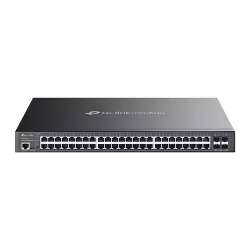 TP-Link Omada SG3452XMPP Managed L2+ Gigabit Ethernet (10/100/1000) Power over Ethernet (PoE) Rack mounting 1U - Image 1