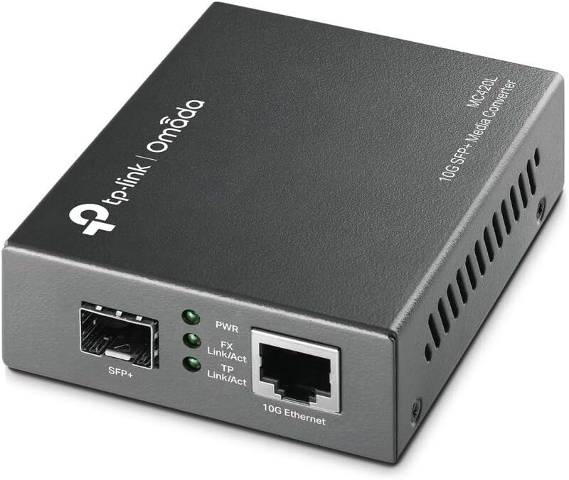 TP-Link Omada 10G Multi-Gigabit SFP Media Converter - Image 1