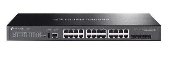 TP-Link Omada SG5428X network switch Managed L3 Gigabit Ethernet (10/100/1000) Black - Thumbnail 2