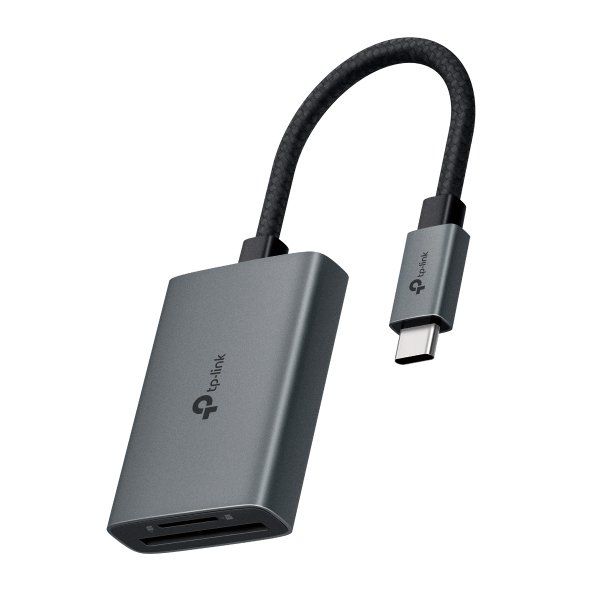 TP-Link UA430C card reader USB 3.2 Gen 1 (3.1 Gen 1) Type-C Grey - Image 1