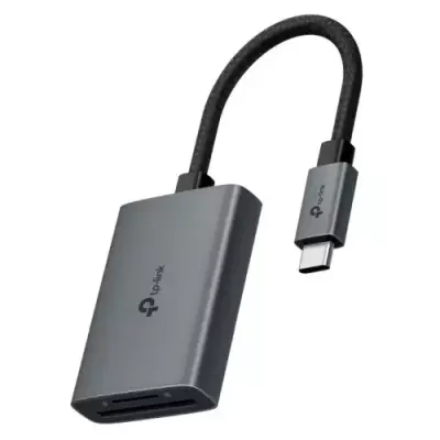 TP-Link UA430C card reader USB 3.2 Gen 1 (3.1 Gen 1) Type-C Grey - Thumbnail 2