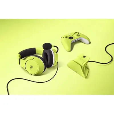 Razer Essential Duo Bundle Headset Wired Head-band Gaming Charging stand Yellow
