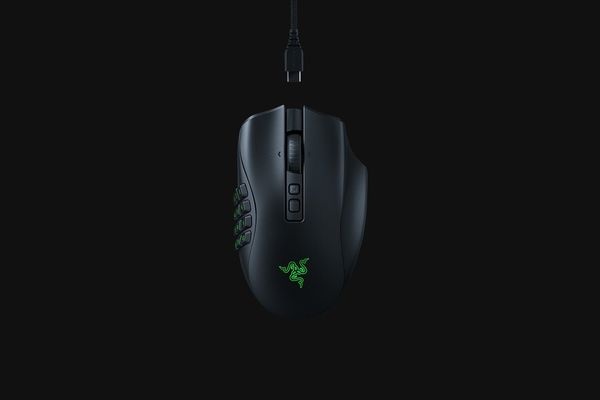 Razer Naga V2 Pro mouse Gaming Right-hand RF Wireless + Bluetooth + US