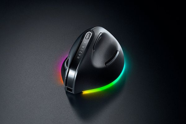 Razer Pro Click V2 Vertical mouse Universal Right-hand RF Wireless + B