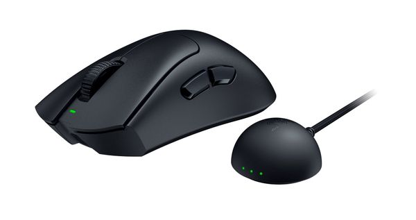 Razer DeathAdder V4 Pro mouse Gaming Right-hand RF Wireless + USB Type