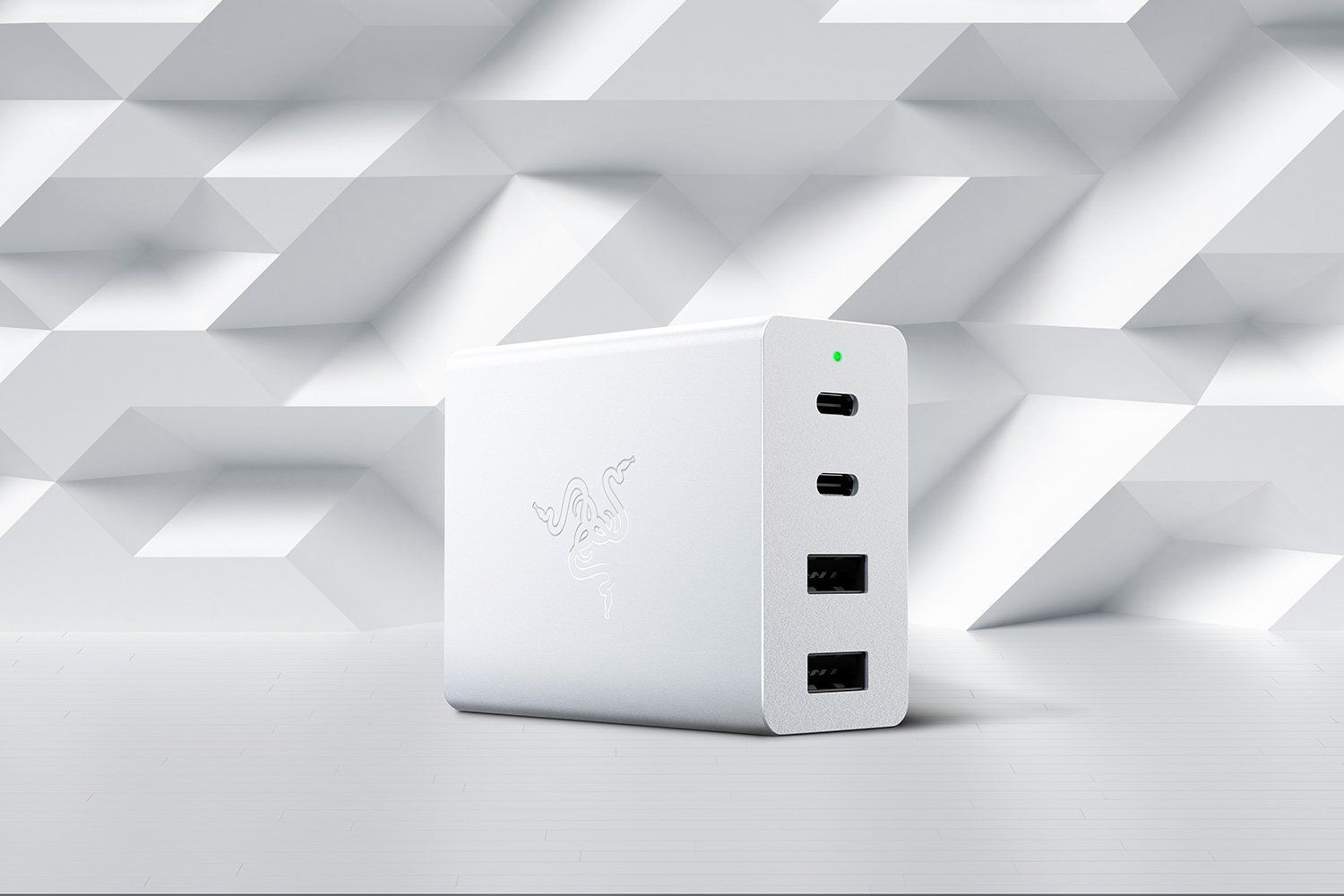Razer RC21-01700200-R3M1 mobile device charger Headphones, Headset, Mobile phone, Netbook, Laptop, Power bank, Smartphone, Smartwatch, Tablet, Telephone White AC Indoor - Image 1