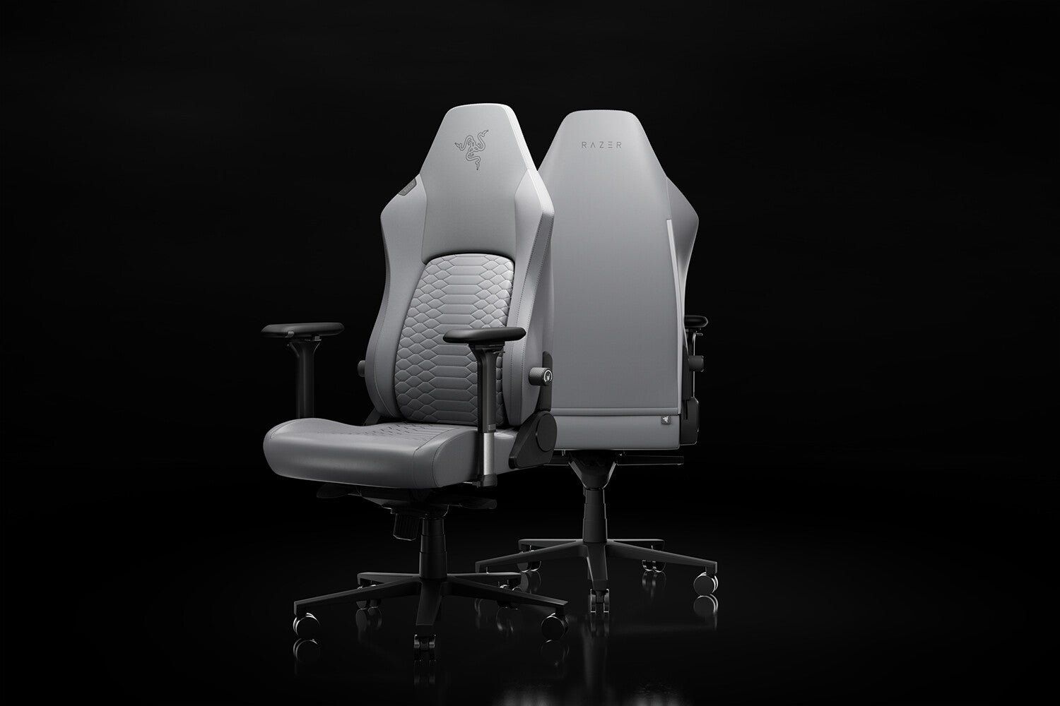 Razer Iskur V2 NewGen Gaming armchair Padded seat Grey - Image 1