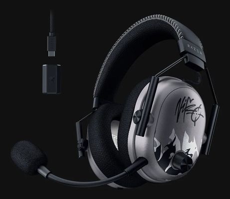 RAZER BlackShark V3 Pro Wireless Gaming Headset - Niko Edition, Silver/Grey,Black - Thumbnail 2
