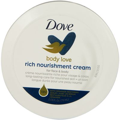 Dove Body Love Rich Nourishment Cream - White