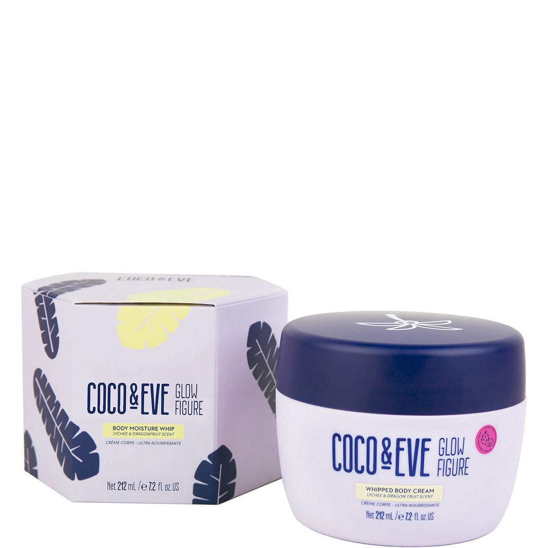 Coco & Eve Glow Figure Whipped Body Cream Lychee & Dragonfruit 125ml - Image 1