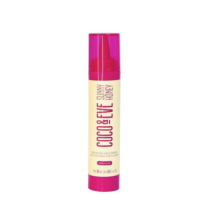 Coco & Eve Sunny Honey Bronzing Face Drops Medium Glow 30ml - Image 1