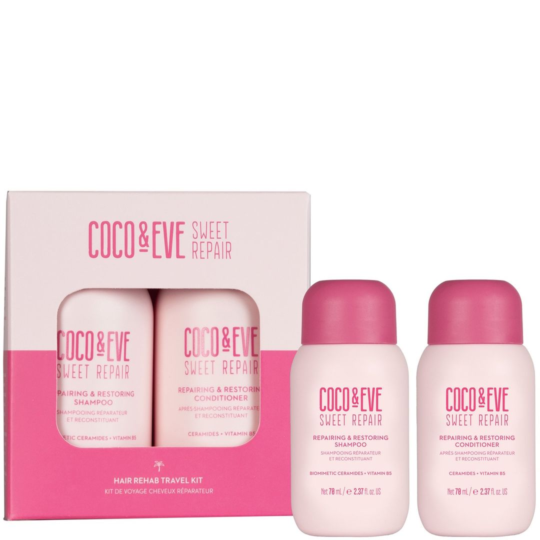 Coco & Eve Hair Rehab Travel Kit (Worth £22) - Image 1